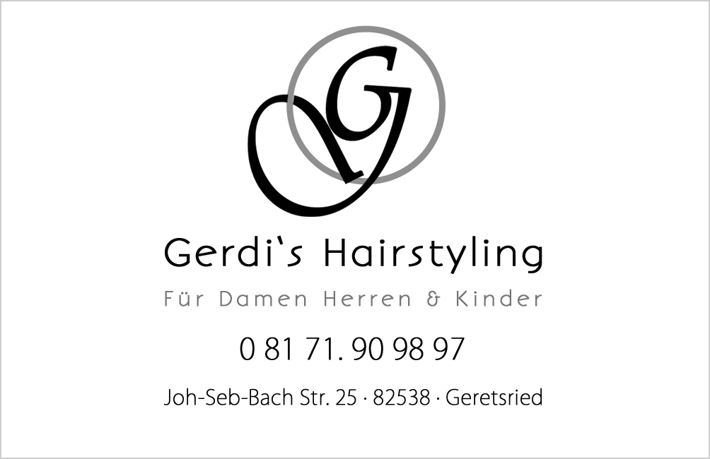 Friseur in Geretsried - Gerdi's Hairstyling